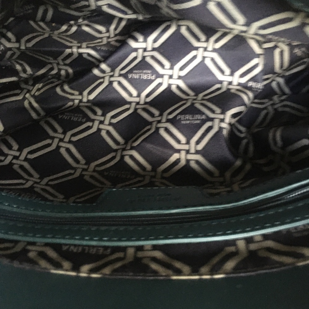 Authentic Perlina Two Tone.Handbag - Picture 3 of 8